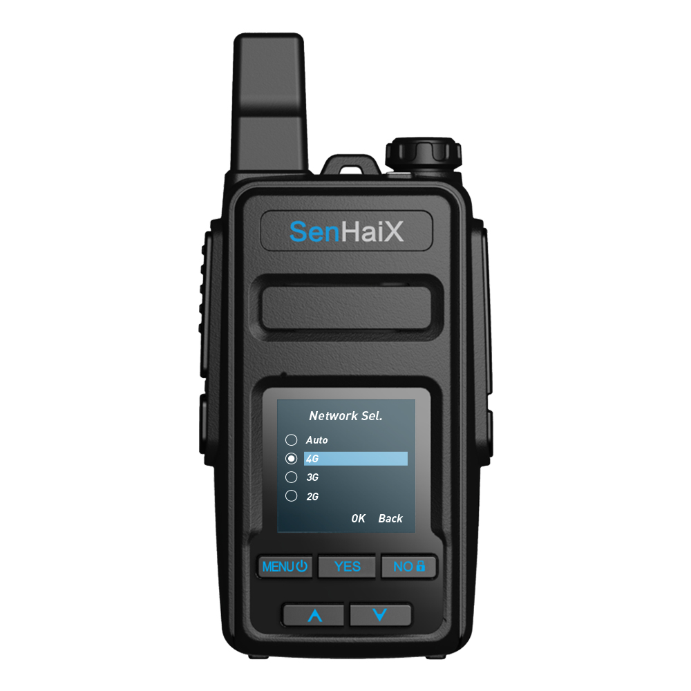 Radio bidirectionnelle PoC 4G avec positionnement GPS
