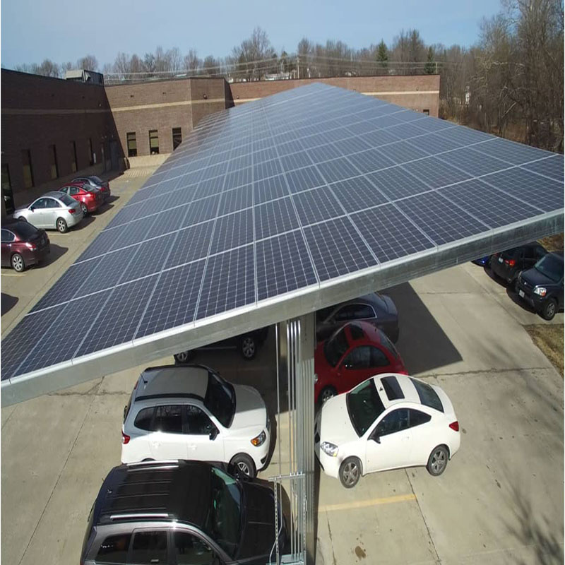 Stations d'abris solaires automobiles haute résistance
