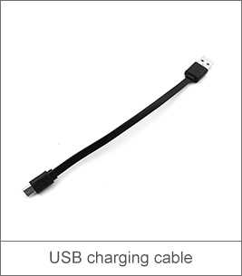 Câble de chargement USB ultra mince pour radio bidirectionnelle