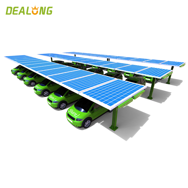 Système de carport solaire PV en aluminium étanche
