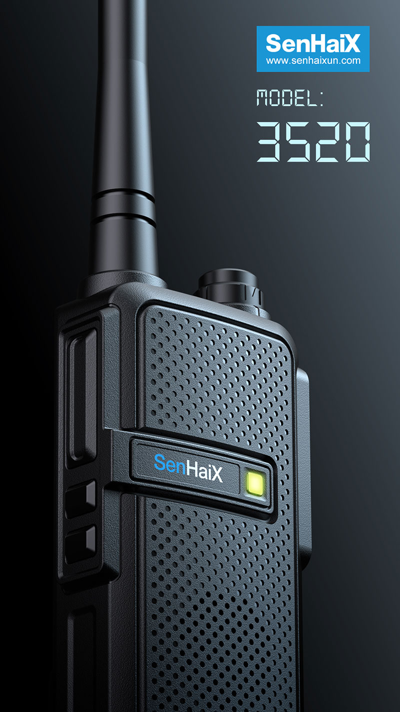 Mini talkie-walkie portable