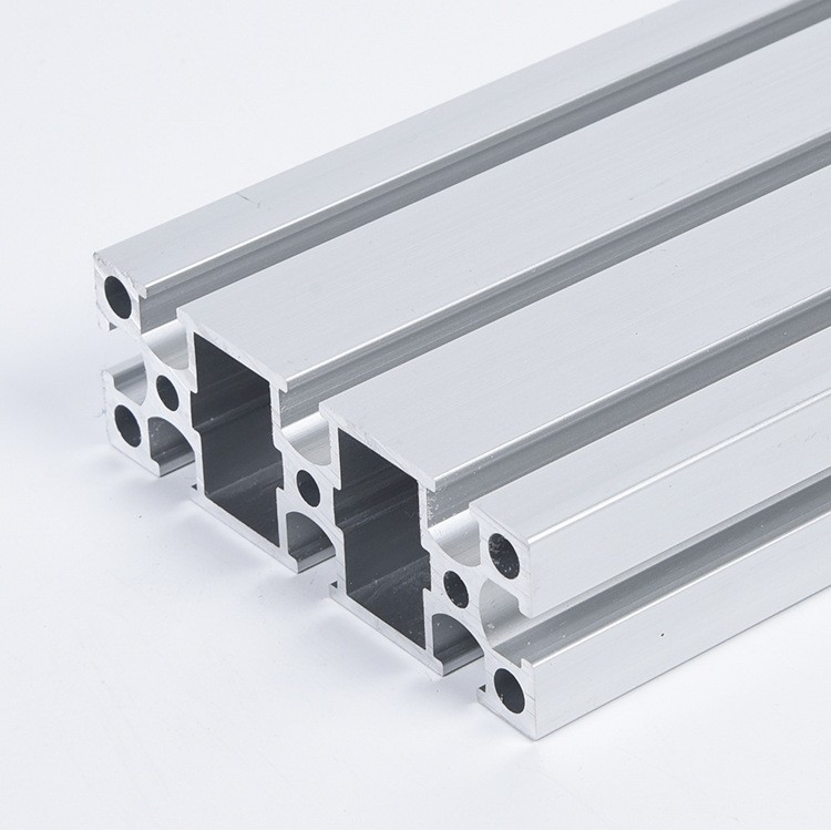 Profils de fente en T de cadre en aluminium extrudé
