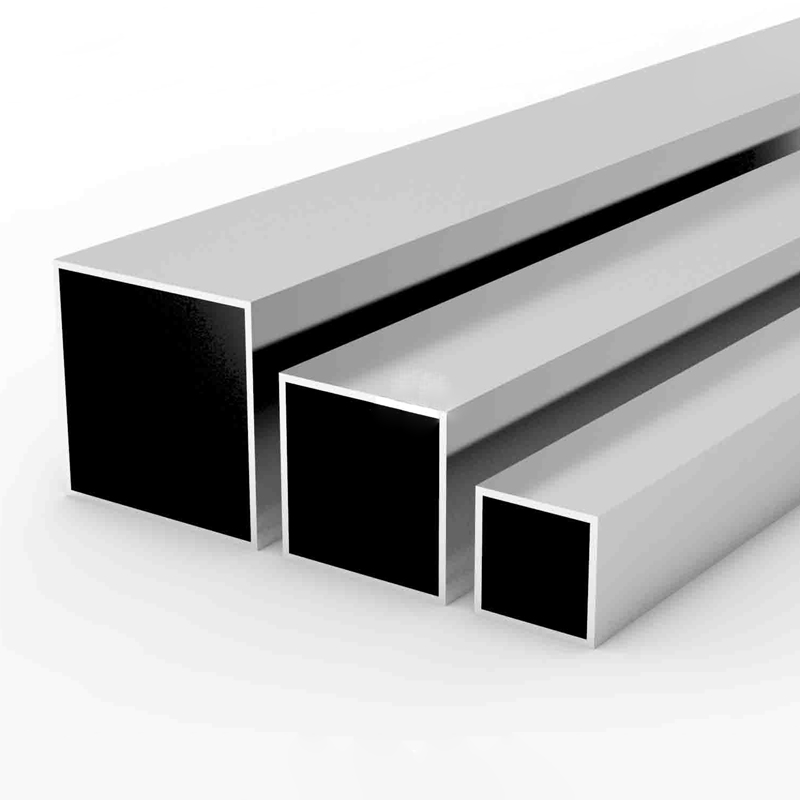 Tube carré en aluminium personnalisé selon les dessins et les échantillons