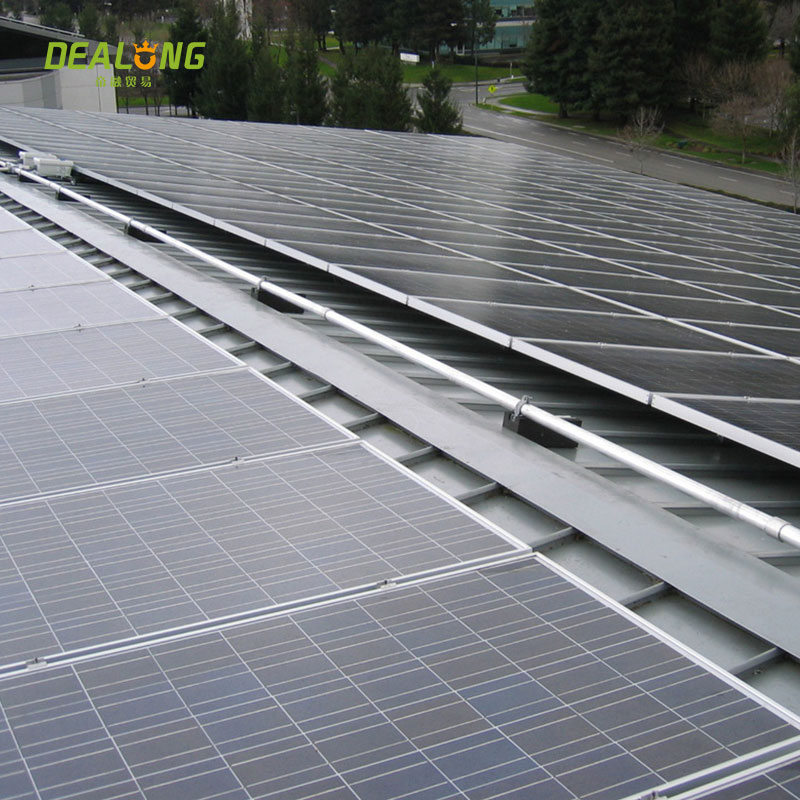 Supports de toit de panneau solaire pour toit en tôle métallique
