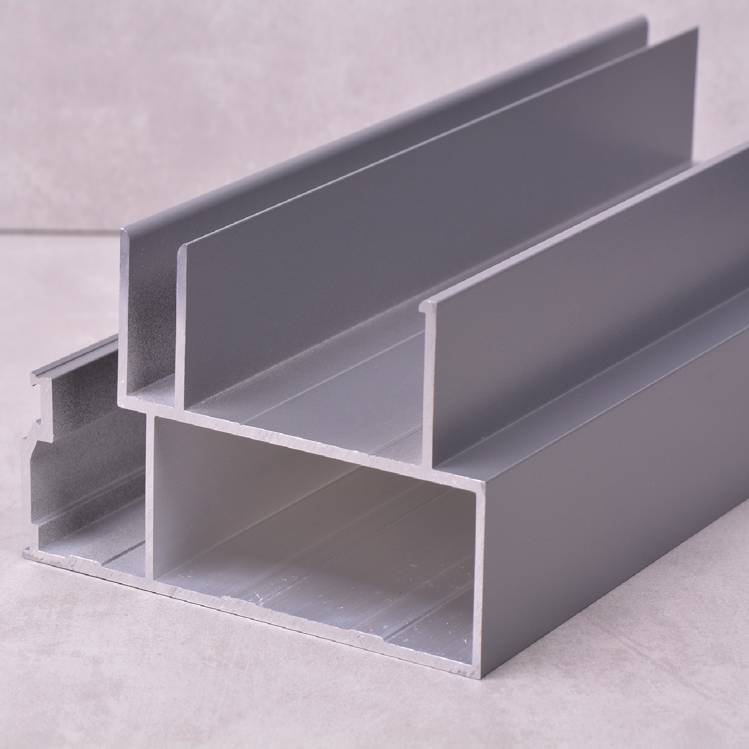 Profils de système de mur-rideau en aluminium personnalisés
