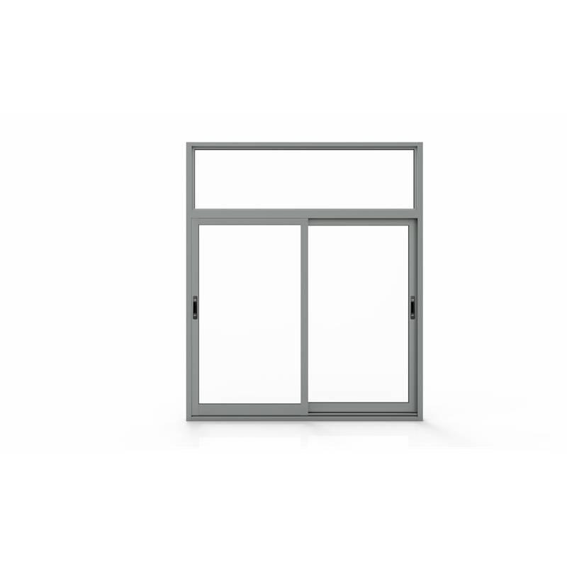 Fenêtre étanche coulissante en aluminium de forme élégante avec une fabrication habile