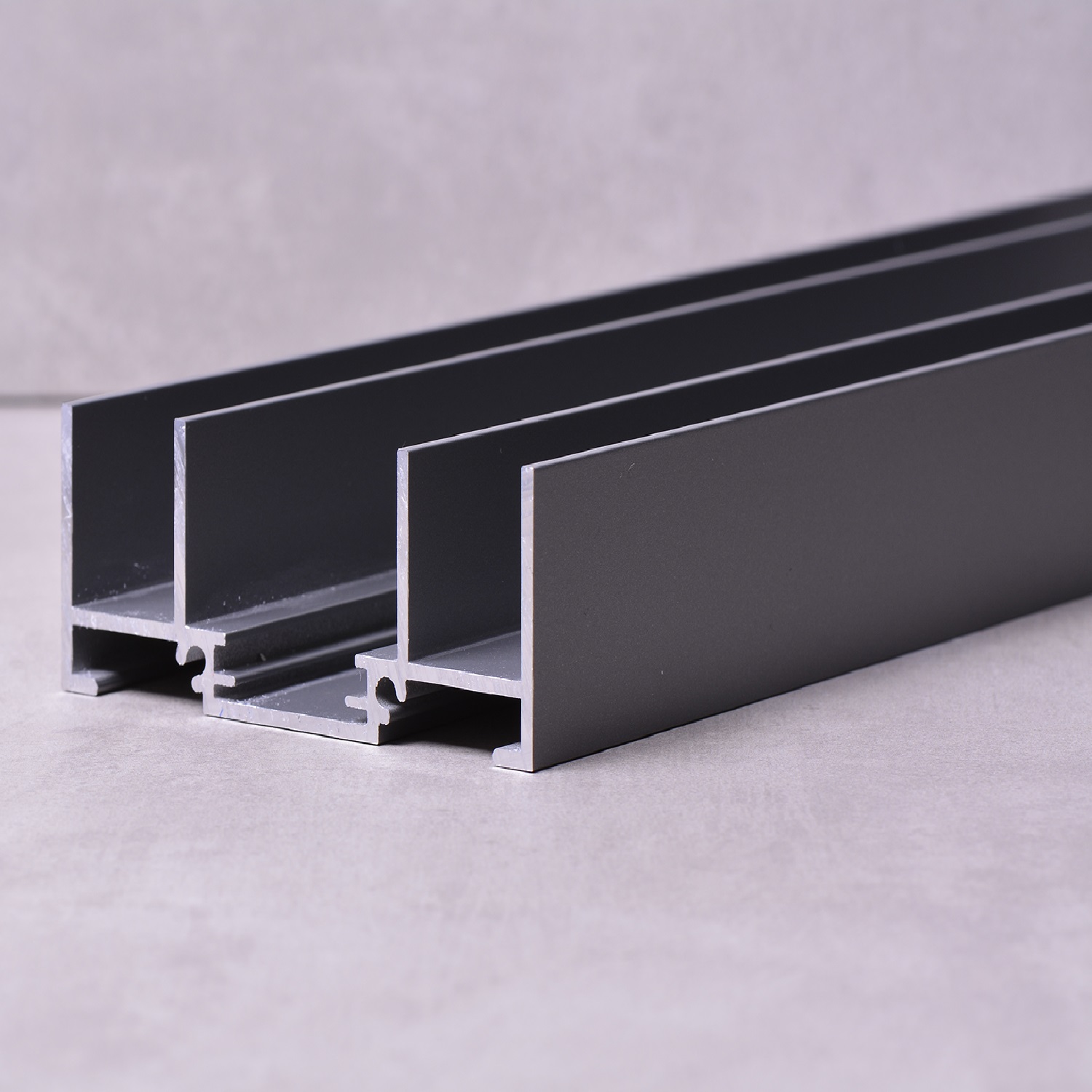 Profil coulissant d'extrusion d'aluminium de construction de haute qualité
