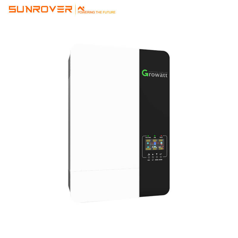 Sunrover Growatt SPF3500ES SPF5000ES Onduleur solaire hors réseau 24 V 48 V avec fonction parallèle
