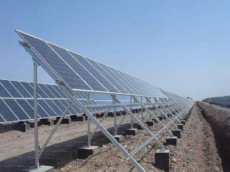Rayonnage au sol pour module solaire PV
