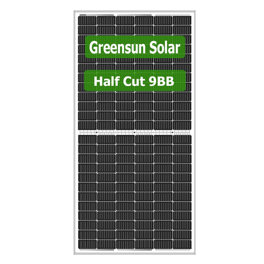 panneaux solaires à moitié coupés 9BB 420W 430W 440W 450W modules solaires 144 cellules monocristallins
