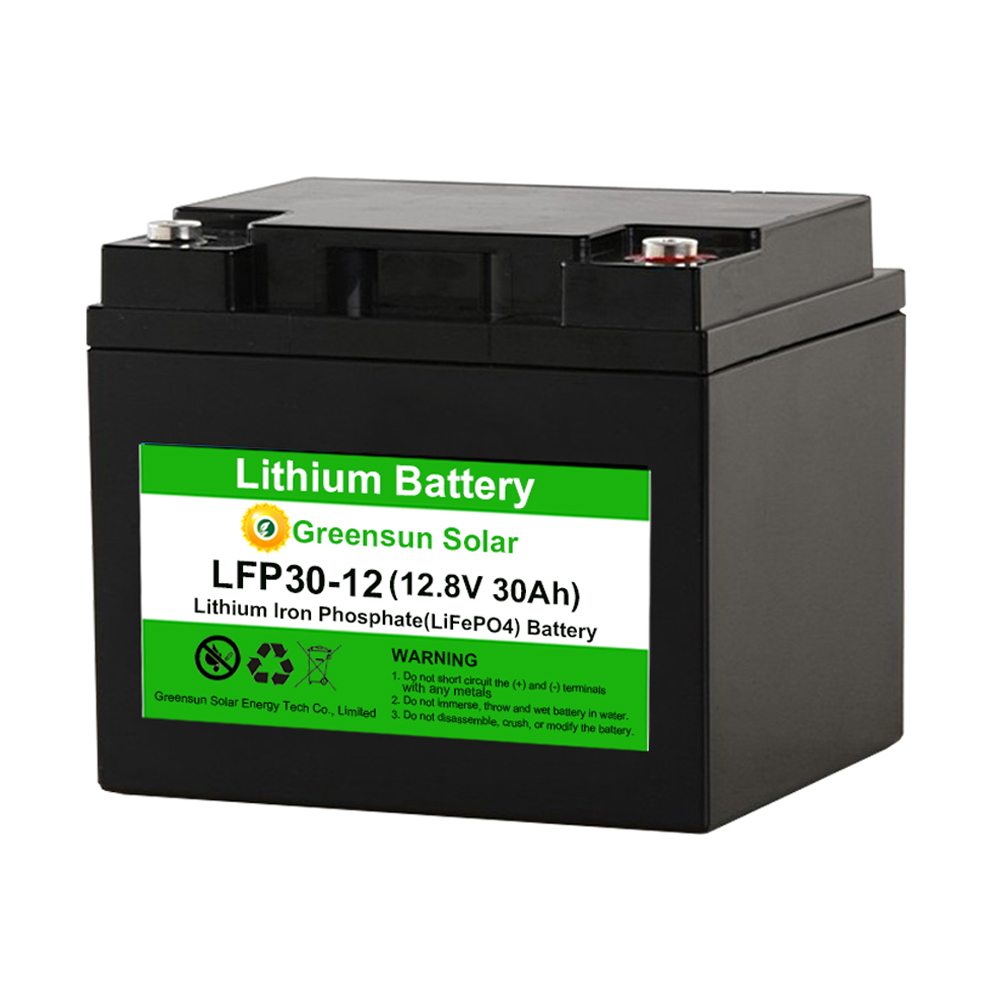 Batterie Lifepo4 12v 30ah batterie au lithium fer
