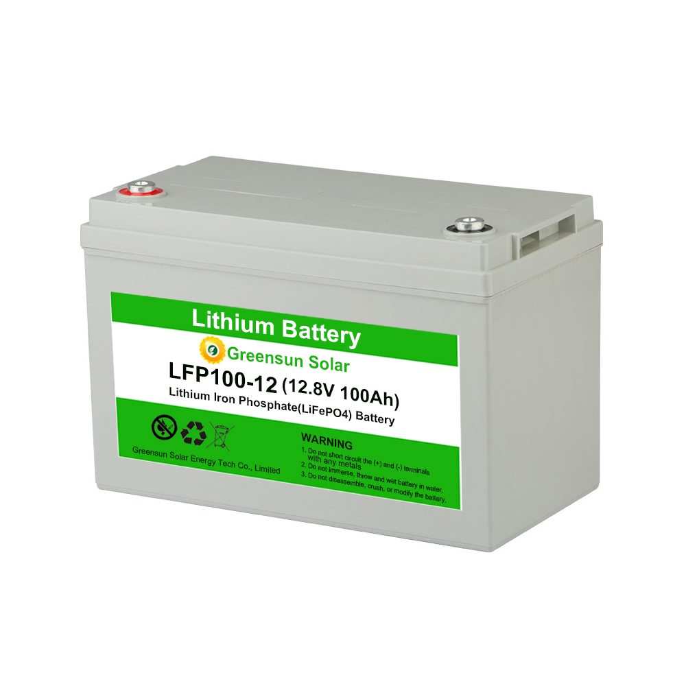 Batterie au lithium-ion LiFePO4 12v 100ah Cycle profond à vendre
