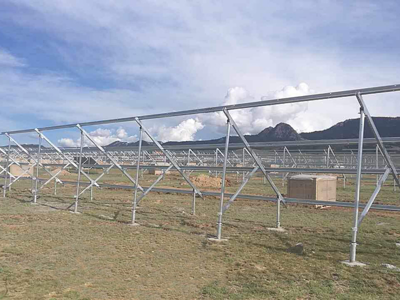 Système de sol solaire en aluminium
