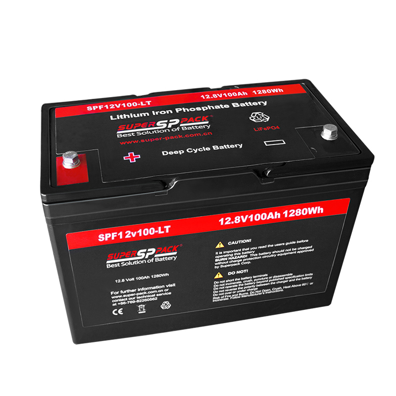 Batterie basse température Lifepo4 SPF12v100ah-LT
