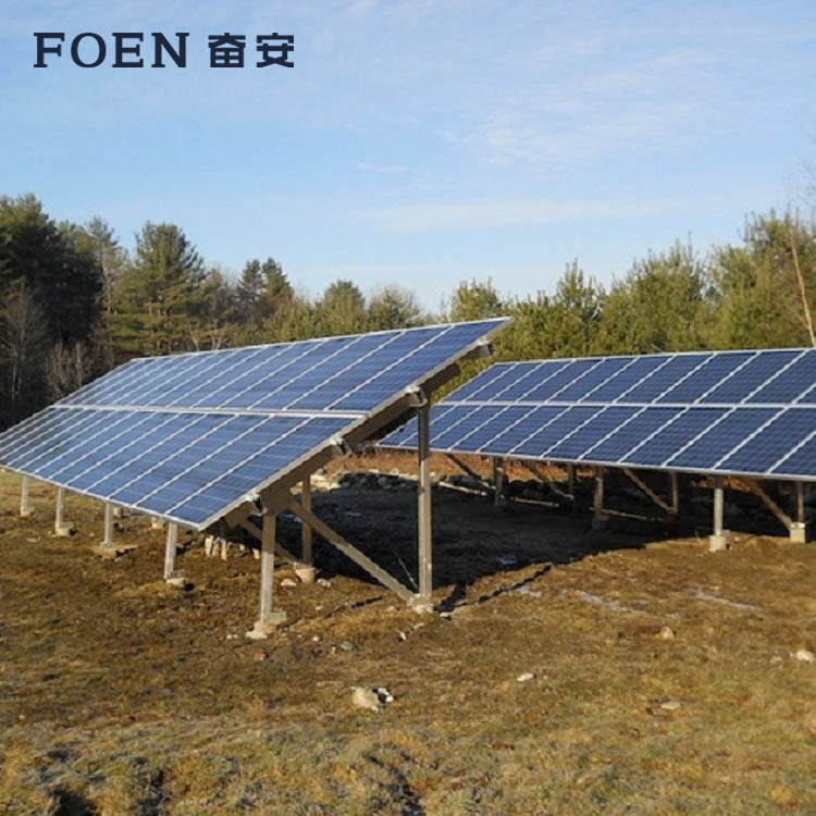 Kit de montage au sol pour système d'alimentation solaire