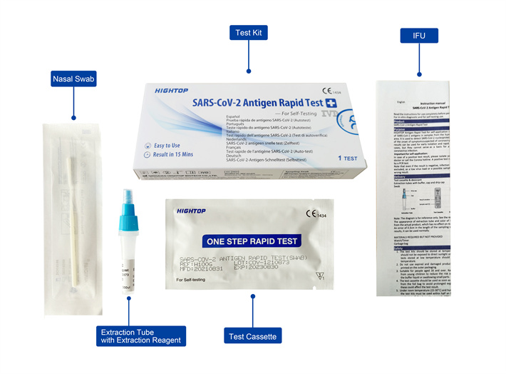 kit de test d'anticorps covid