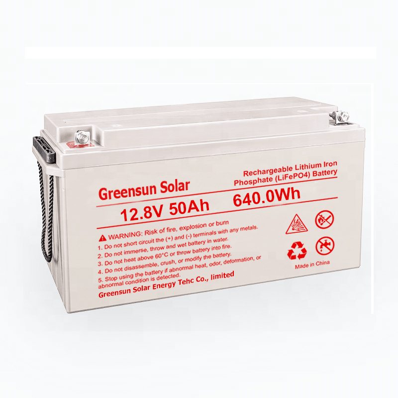 Batterie fer lithium 12v 50ah