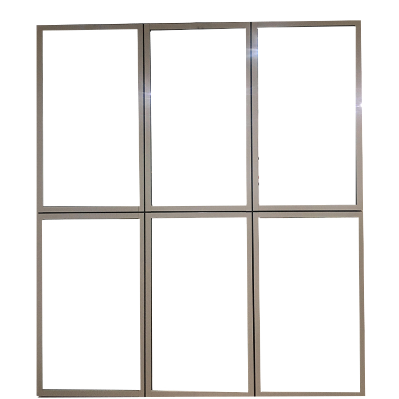 Mur rideau unifié en verre en aluminium de fenêtre de double vitrage
