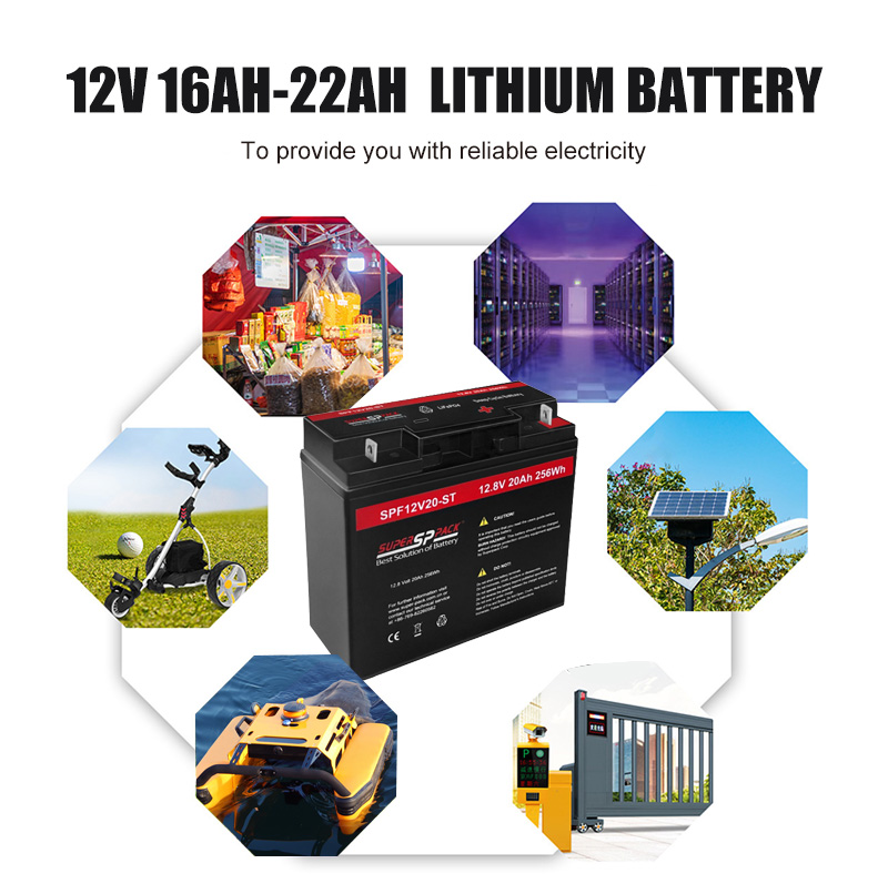 Batterie au lithium Superpack 12v-22Ah