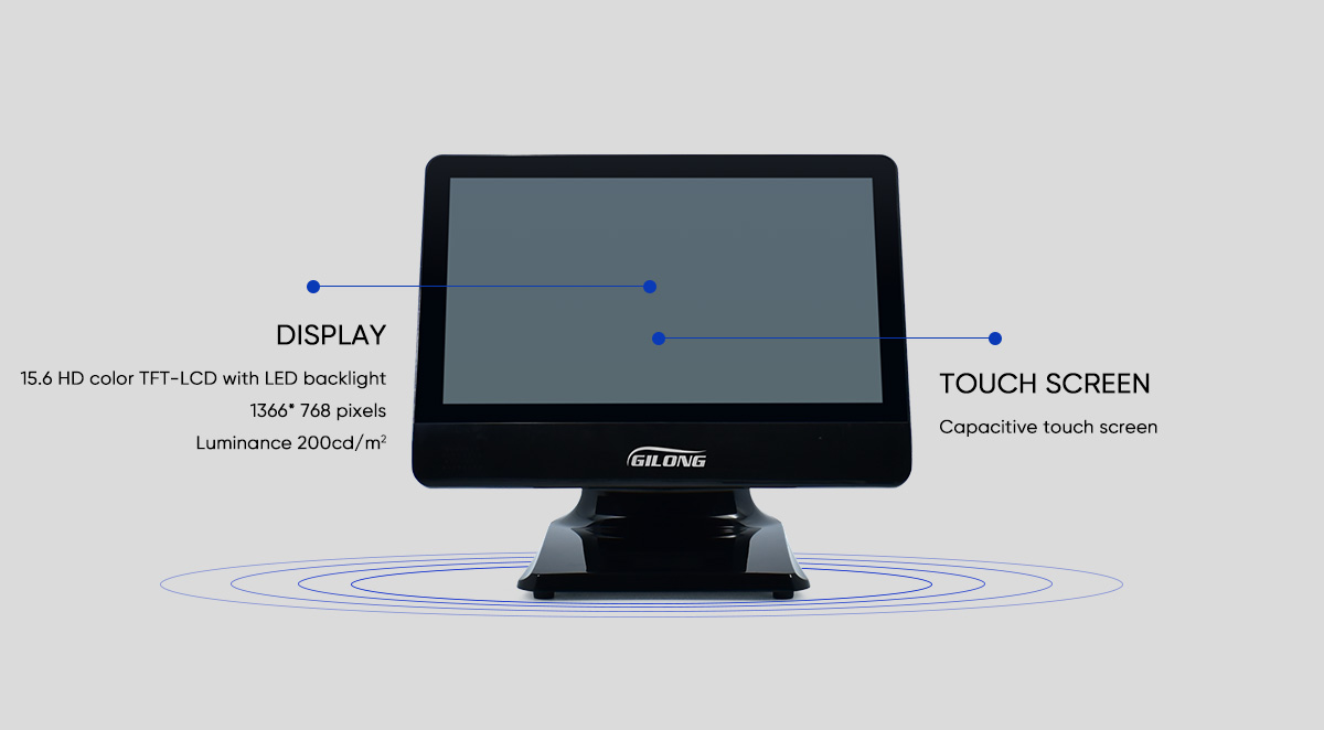 meilleure caisse enregistreuse à écran tactile capacitif