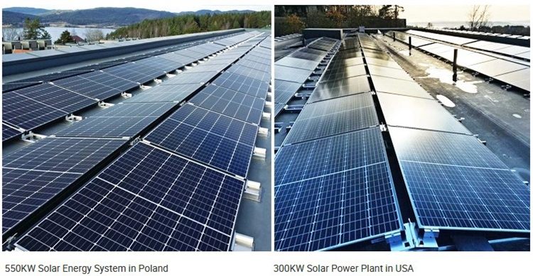 Système d'alimentation solaire sur réseau de 150 KW