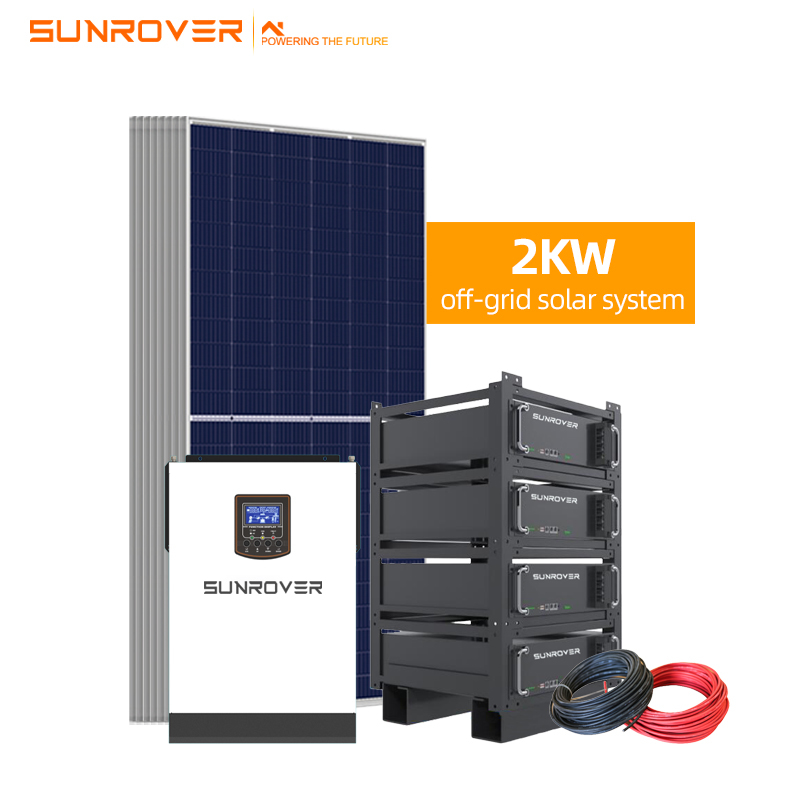 Système solaire complet de 150KW sur réseau
