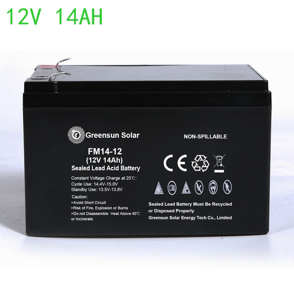 Batterie au plomb régulée par soupape 12v 14ah AGM
