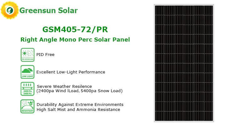 panneau solaire 400w 72cellules