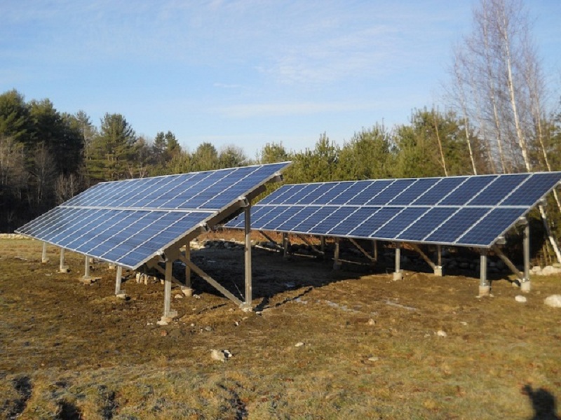Kit de montage au sol pour système d'alimentation solaire
