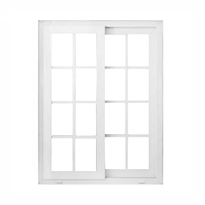Fenêtre intérieure coulissante en PVC de conception moderne
