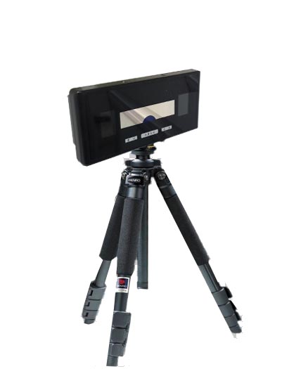 Scanner IRIS biométrique binoculaire à double caméra Windows USB portable de haute précision bon marché pour l'élection

