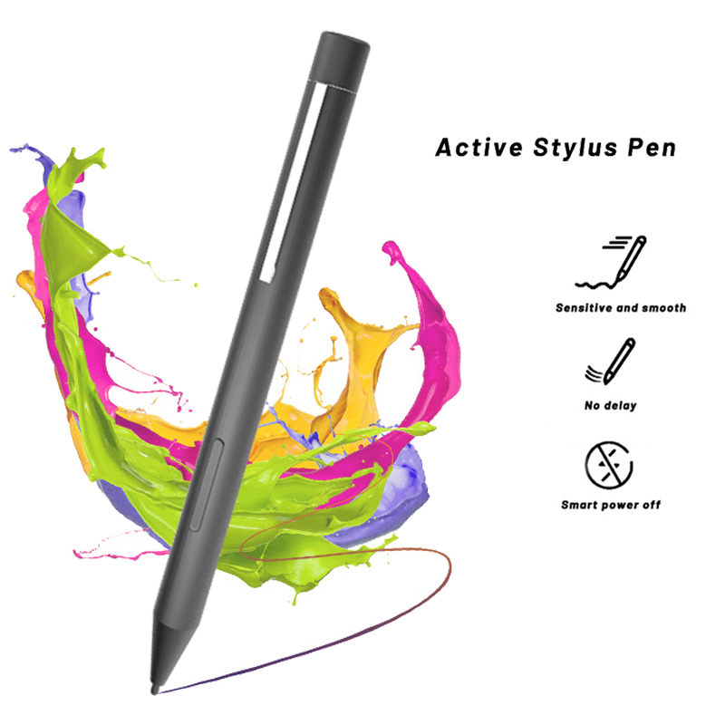Aluminium Metal Touch Digital Stylet Pen Laptop Magnetic Active Mini Smart 4096 Pressure
