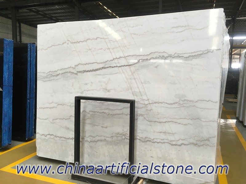 Dalles de marbre blanc du Guangxi chinois
