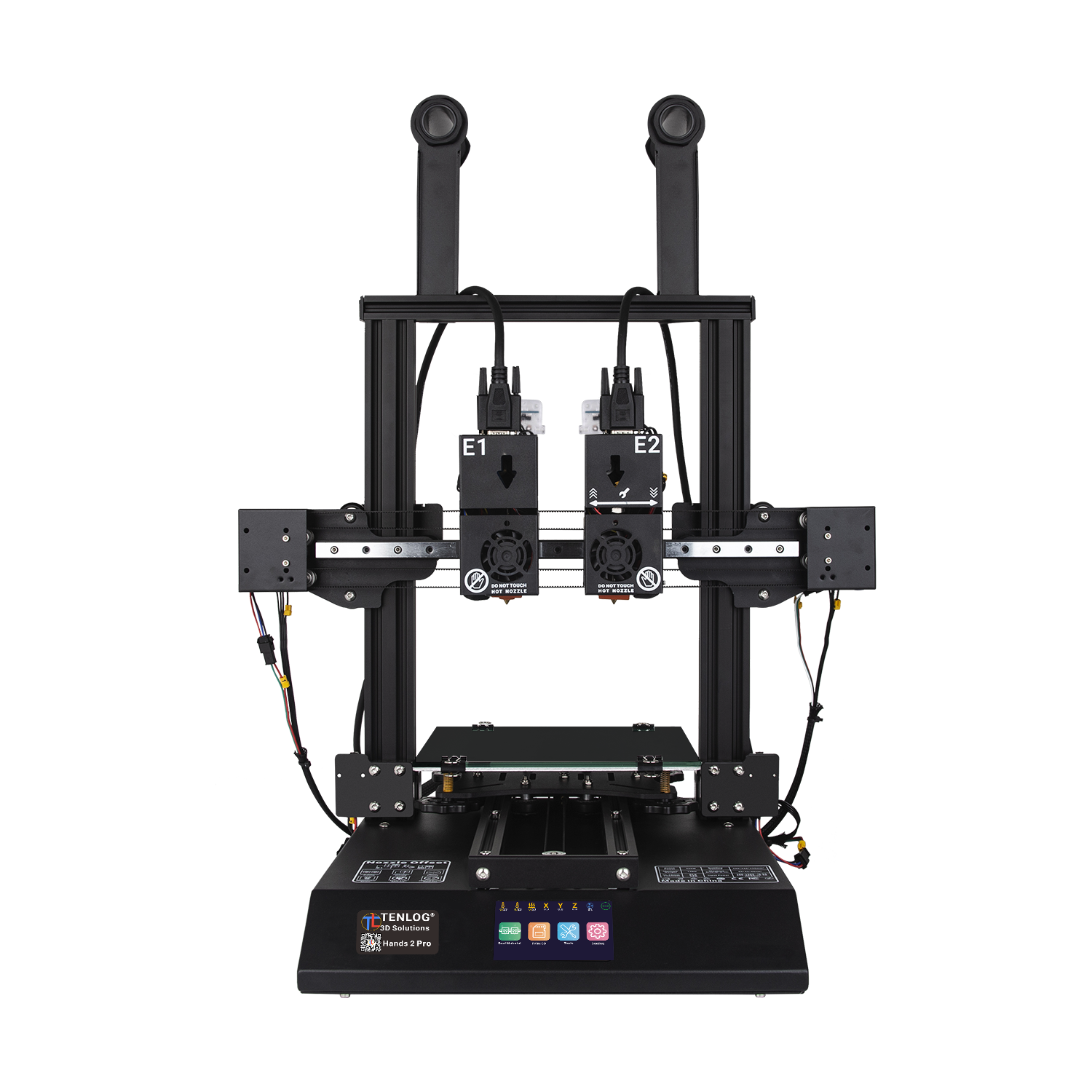 Imprimante 3D multicolore Tenlog Hands 2 avec chariot double X (discontinué)
