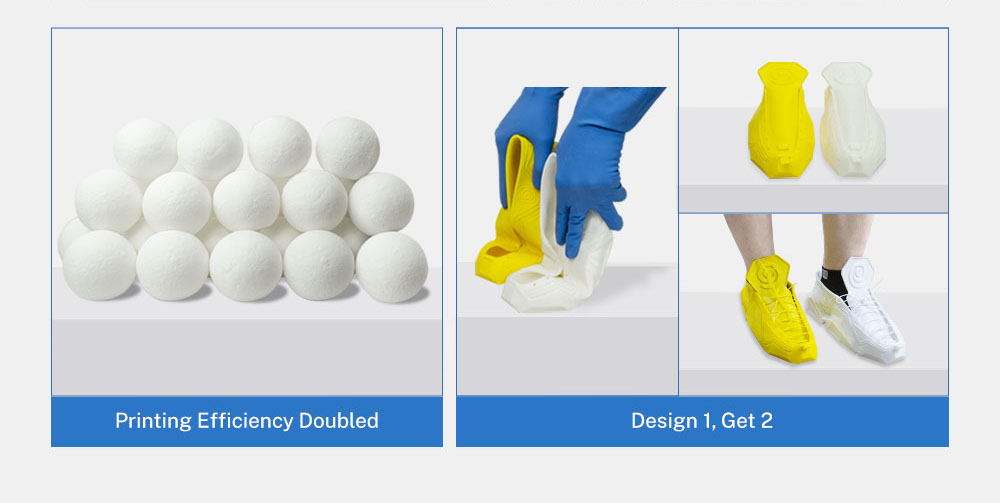 Double productivité du système d'impression 3D DMP