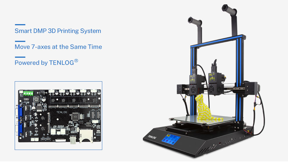 Carte mère d'imprimante 3D multi-buses Tenlog