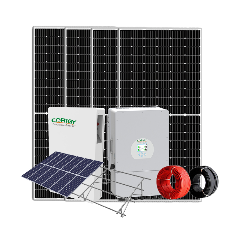 Système de stockage d'énergie hybride monophasé Corigy 6KW
