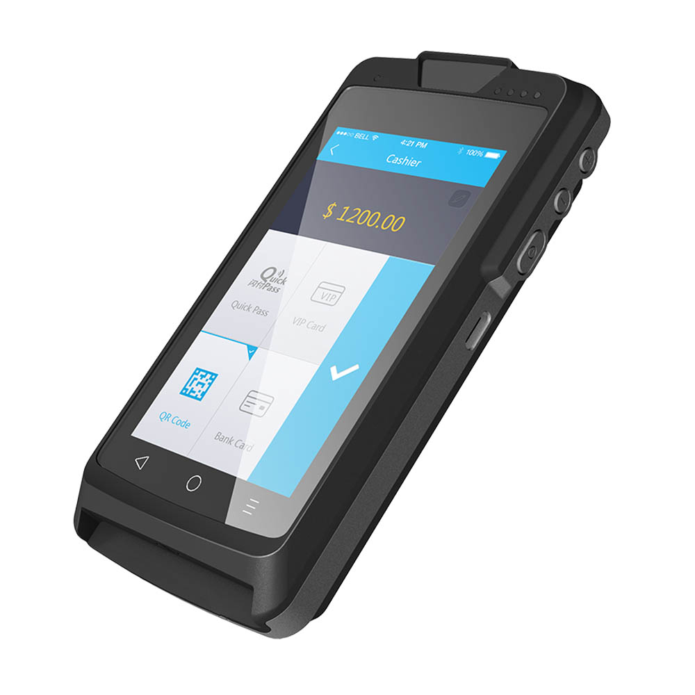 Le plus Portable Financial 4G Paypass Paywave PCI PTS Android EFT Smart POS
