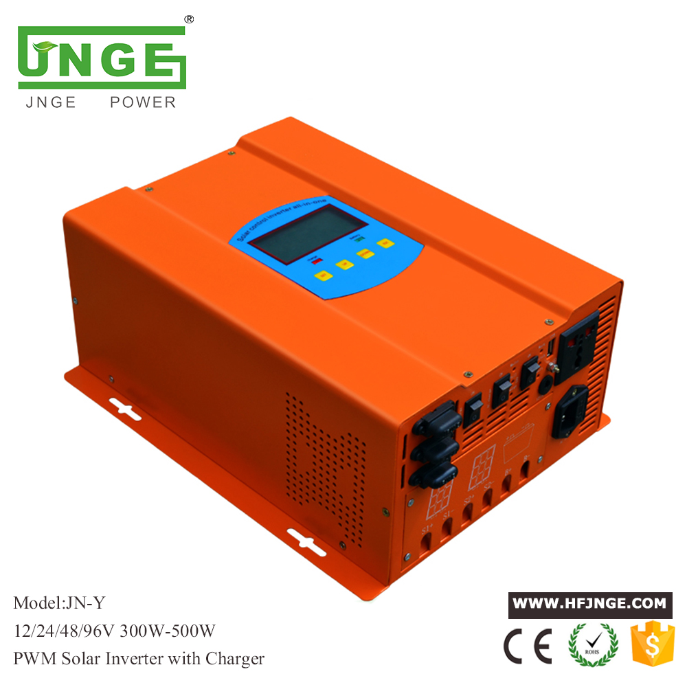 Régulateur de charge intégré à onduleur solaire 12V/24V/48V/96V 300W-6KW
