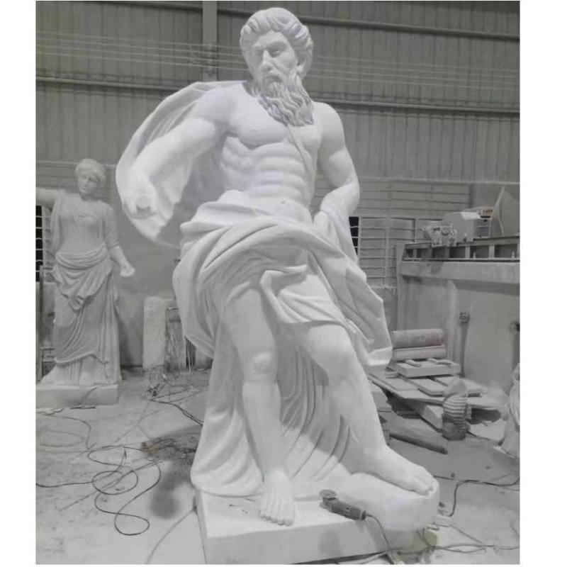 Statue du dieu de la mer Grèce
