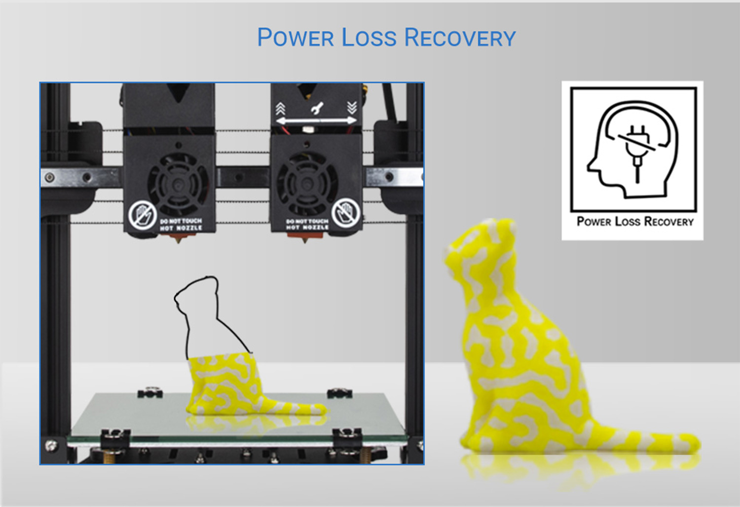 TENLOG Hands 2 Perte de puissance de l'imprimante 3D