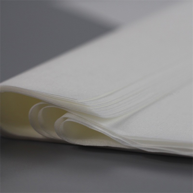 Papier non tissé pour salle blanche 0609 lingettes de pâte de bois de polyester de 9*9 pouces
