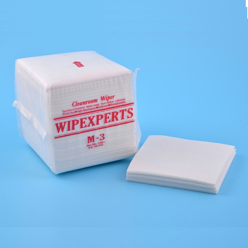 Lingettes absorbantes en viscose non pelucheuses pour salle blanche M-3
