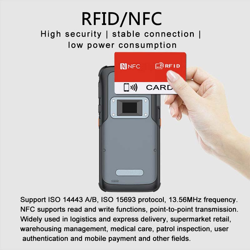 Capture du pouce Android RFID