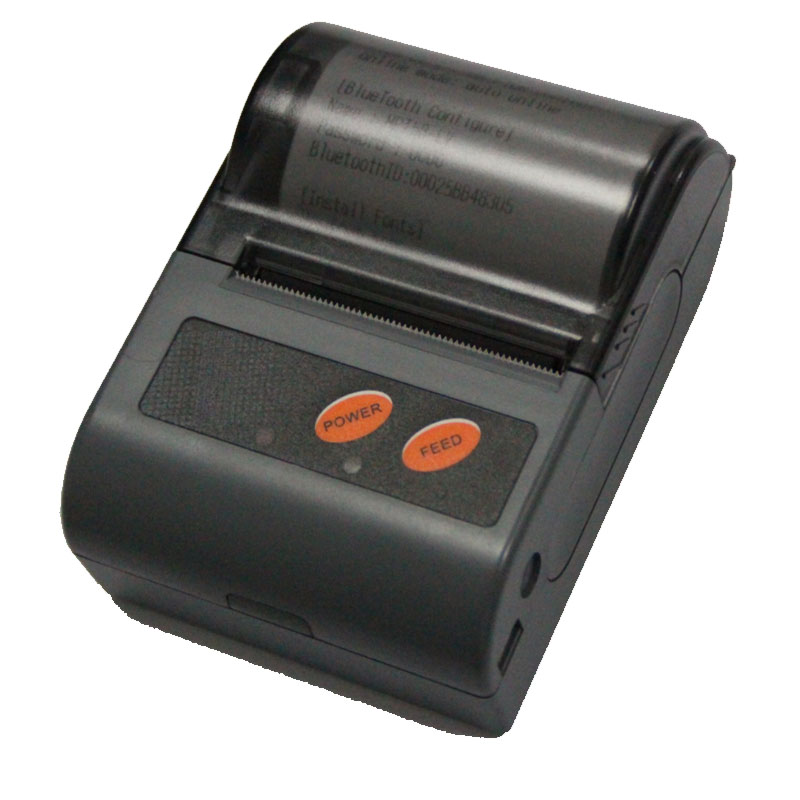 Mini imprimante thermique Bluetooth Android de 2 pouces compatible avec Bluetooth et USB
