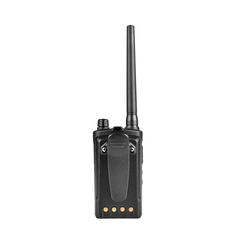 Talkie-walkie portatif à double affichage UHF 5W
