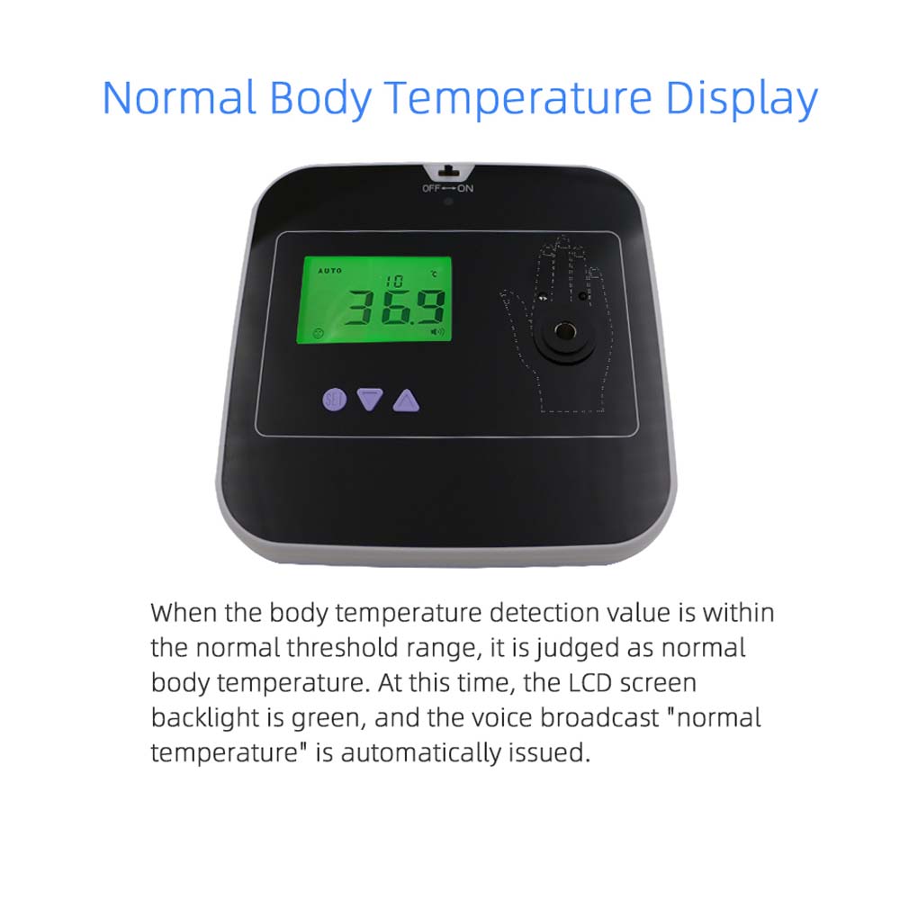 Scanner de température Palm numérique