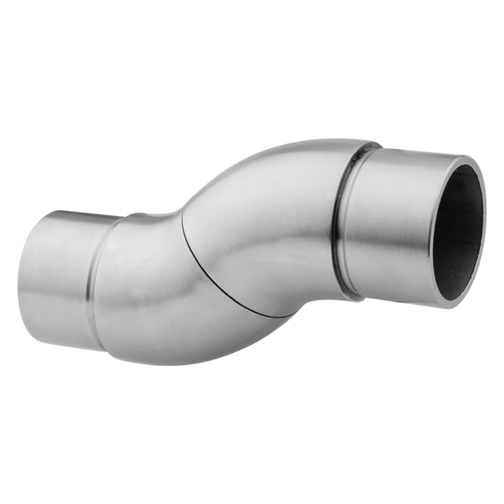 Coude de tuyau réglable en acier inoxydable 90 mm ASTM A403 304 de 4 pouces

