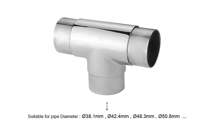 Coude à 90 degrés 3" en acier inoxydable