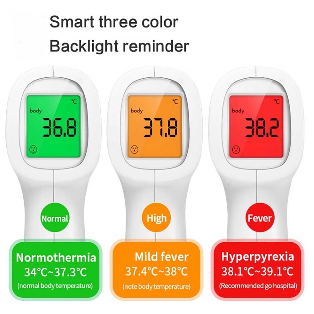 Testeur de température corporelle infrarouge sans contact